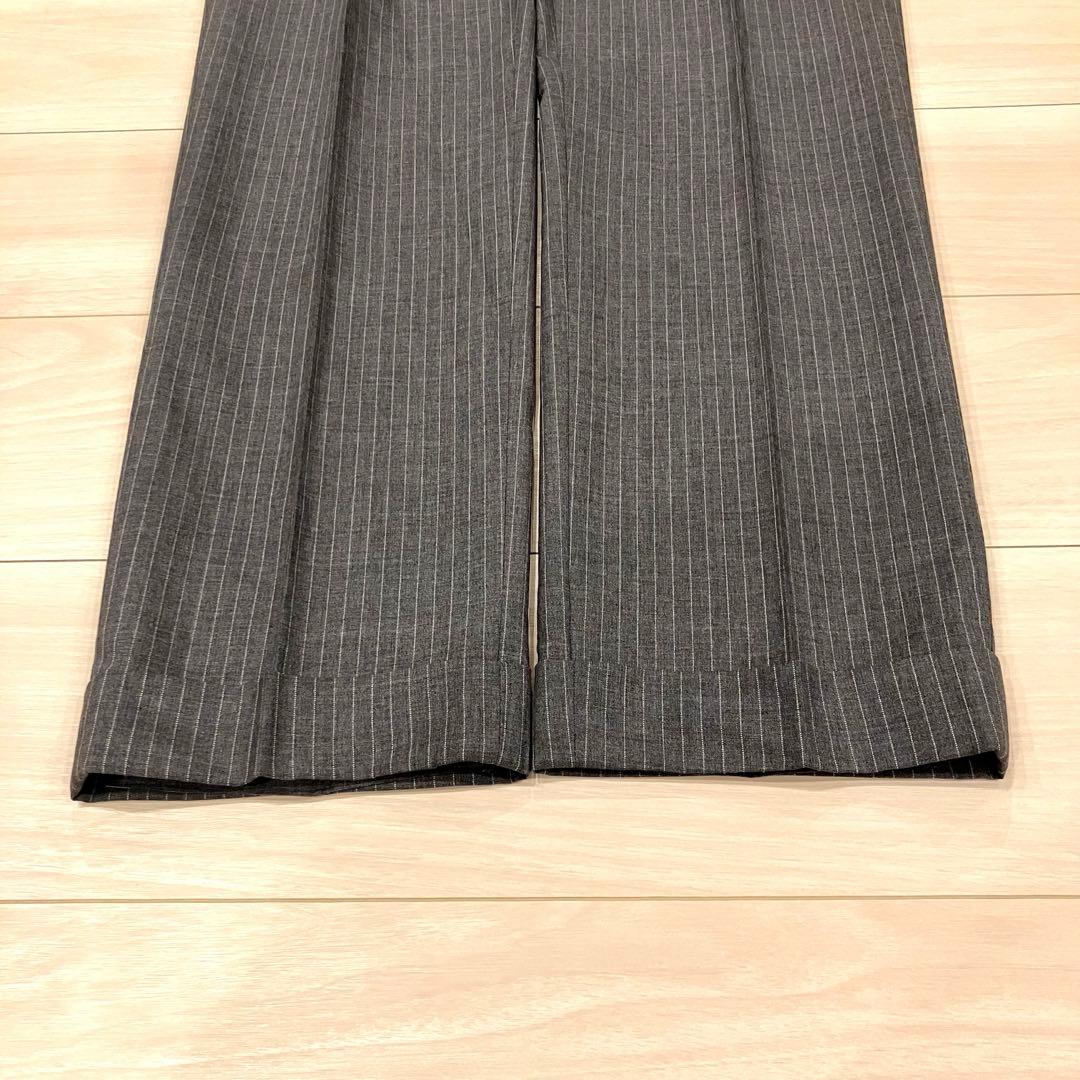 美品✨ RING JACKET スーツ セットアップ 段返り ストライプ L