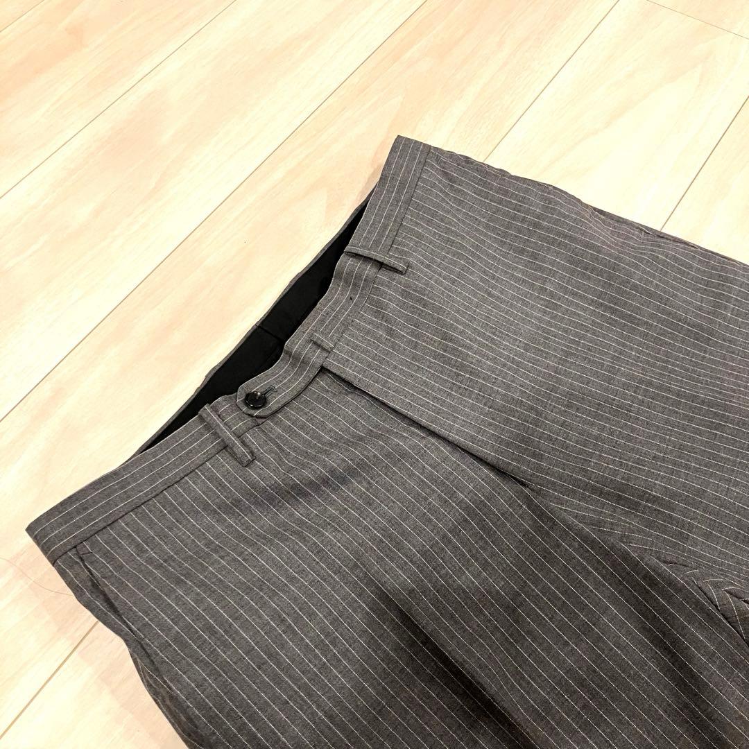 美品✨ RING JACKET スーツ セットアップ 段返り ストライプ L