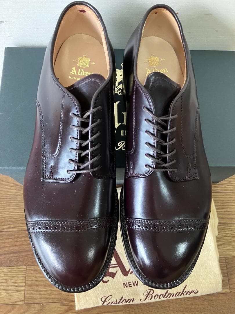 ALDEN オールデン 56201 パンチドゥキャップトゥ　7D