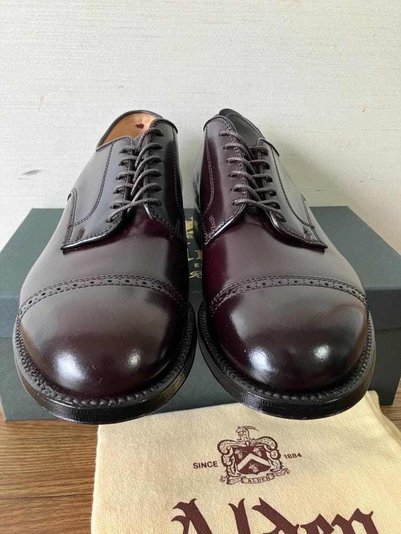 ALDEN オールデン 56201 パンチドゥキャップトゥ　7D