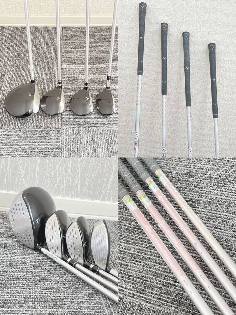 超豪華❗キャロウェイ/ レガシー 初心者 レディース ゴルフクラブ フルセット