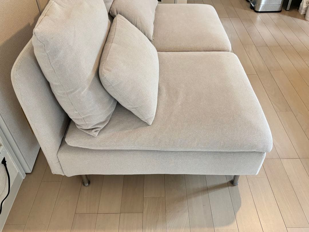 IKEA ソーデルハムン 3人がけコンパクトソファ(クリーニング済)