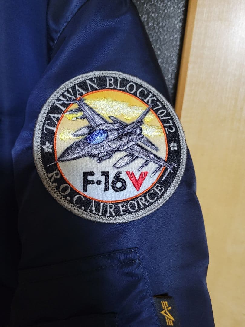 アルファインダストリーズ CWU-45P フライトジャケット ネイビー S