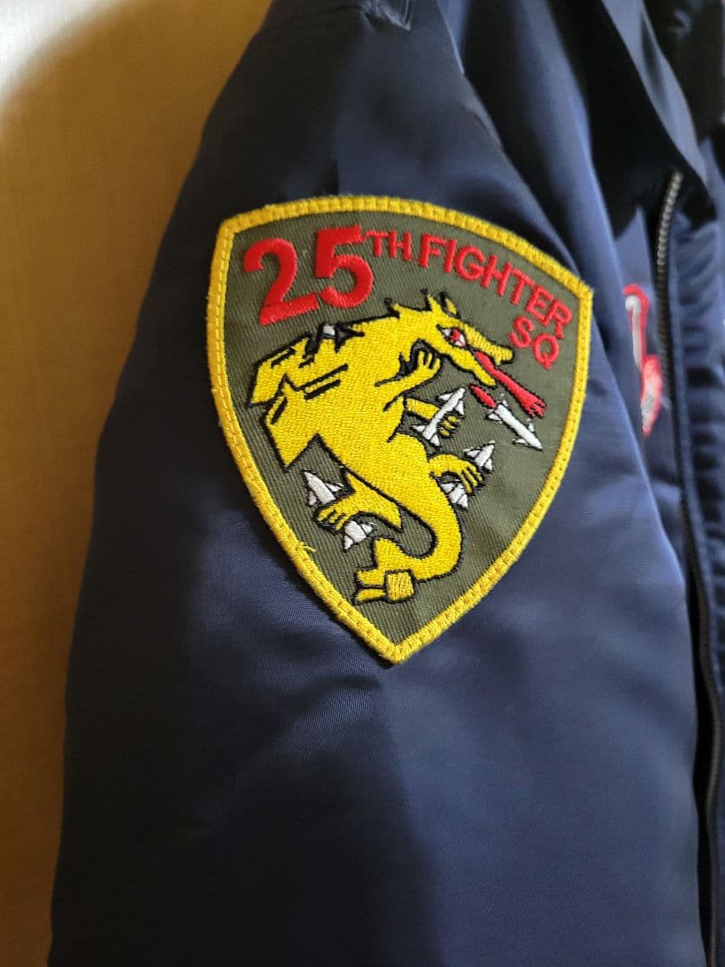 アルファインダストリーズ CWU-45P フライトジャケット ネイビー S