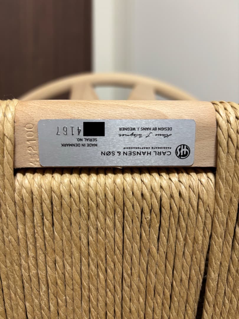 CARL HANSEN & SON CH24 / Yチェア ビーチ材 2品目