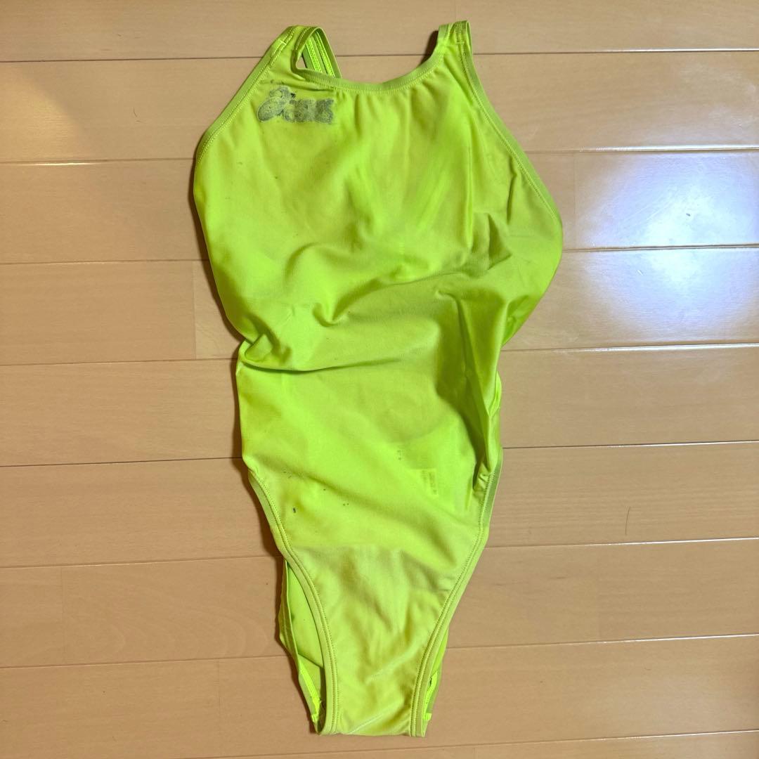 美品 asics アシックス P2 ワンピース 競泳水着 スケスケ 超激レア