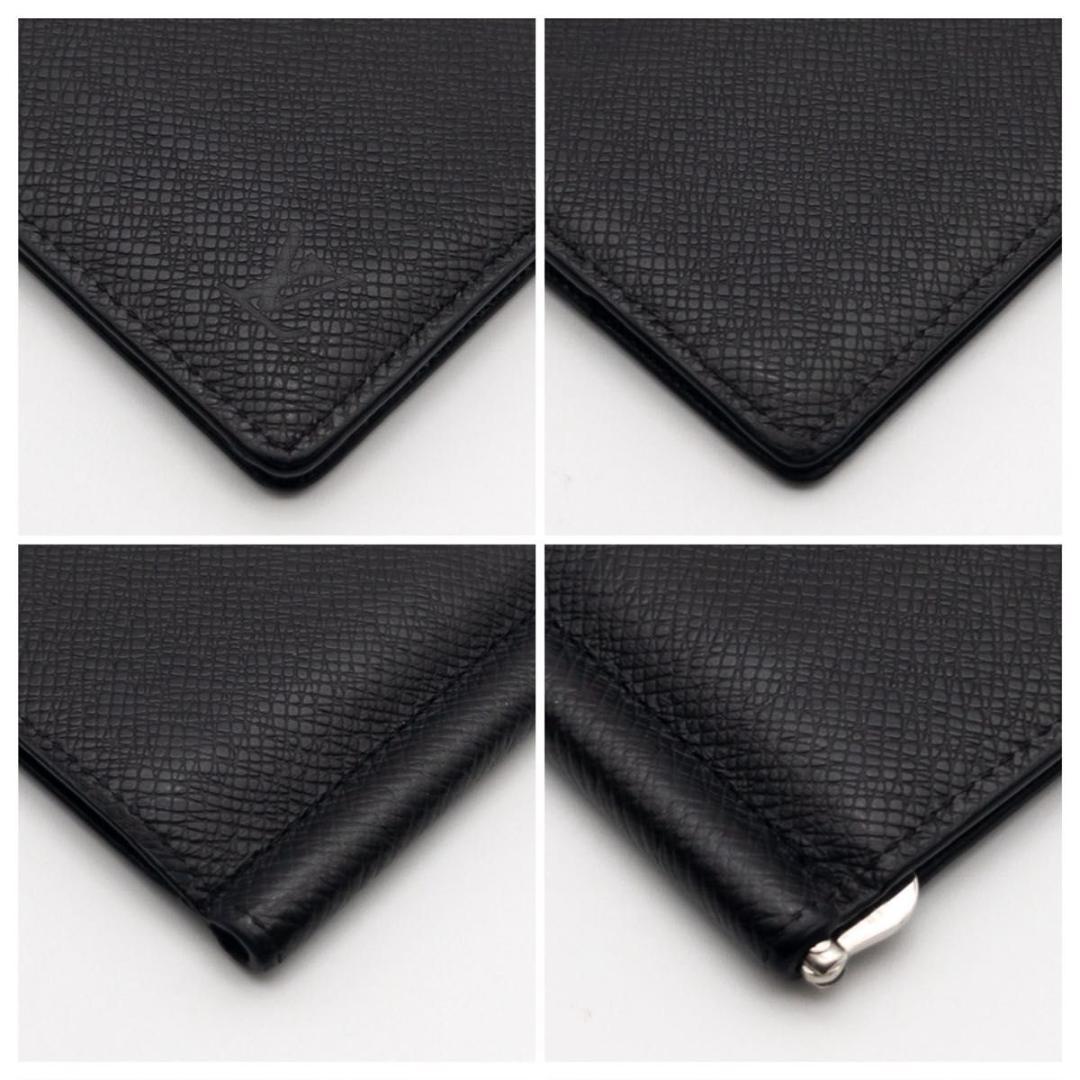 【超極美品】ルイヴィトン　ポルトフォイユパンス　タイガ　マネークリップ　黒