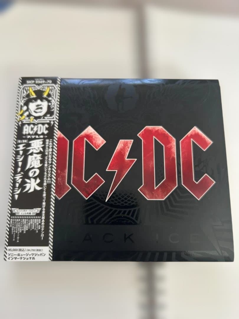 【超希少 来日記念限定“光る角”付】AC/DC /悪魔の氷/CD