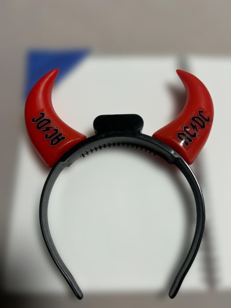 【超希少 来日記念限定“光る角”付】AC/DC /悪魔の氷/CD