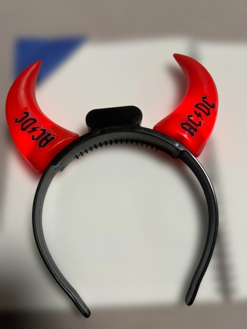 【超希少 来日記念限定“光る角”付】AC/DC /悪魔の氷/CD