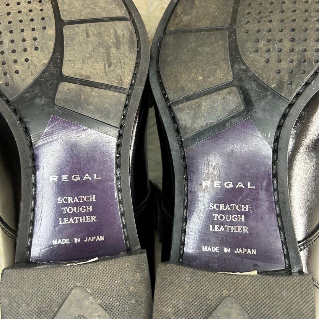 リーガル 37TR ダブルモンクストラップ　レザー　ビジネスシューズ　革靴