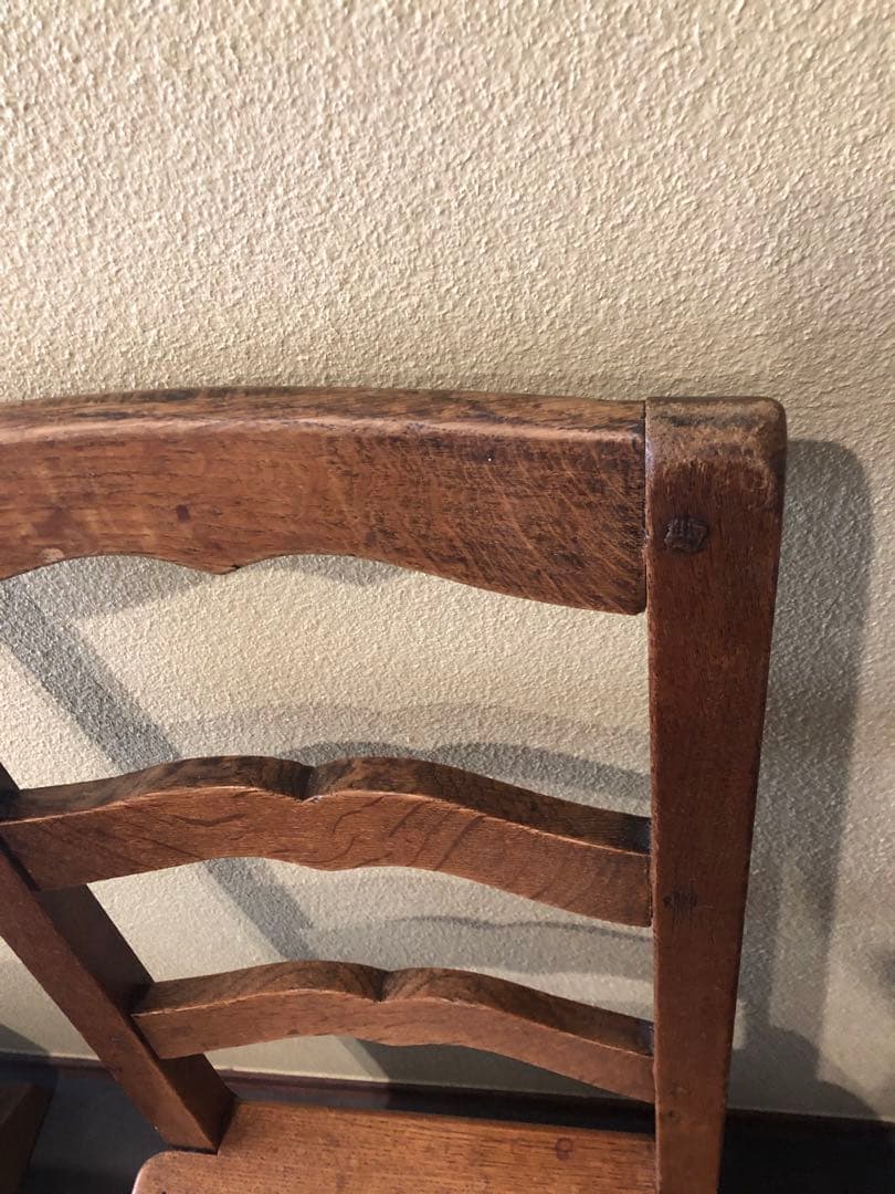 フランス製アンティークチャーチチェア