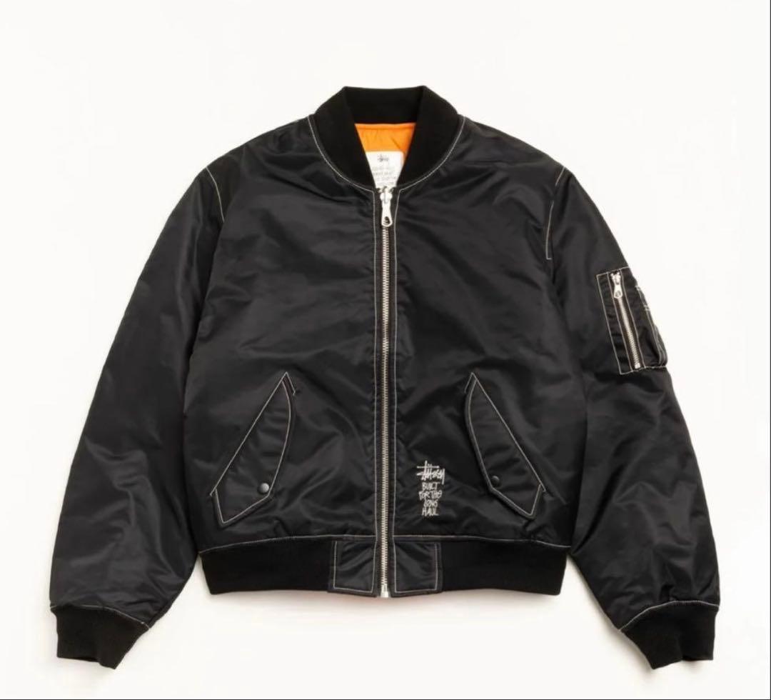 ジャケット・アウター stussy BUILT REVERSIBLE BOMBER JACKET