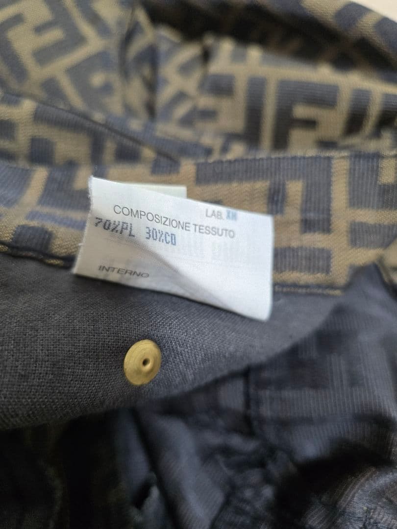 M*i様 FENDI ズッカ柄パンツ 31inch　フェンディ