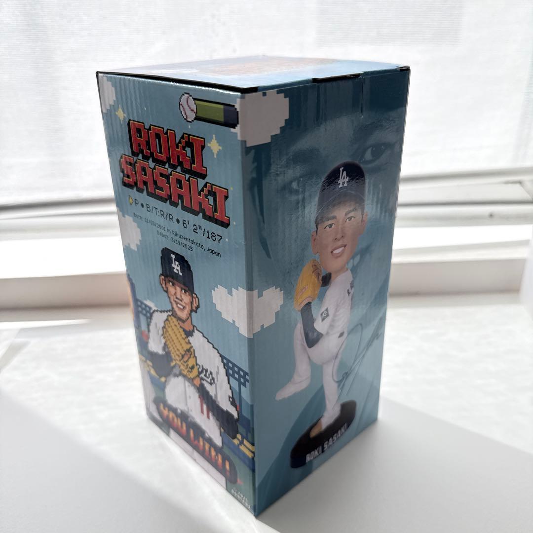 ドジャース　佐々木朗希　ボブルヘッド