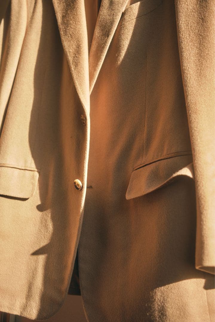 ロロピアーナ×ブルックスブラザーズ テーラードUSA製 カシミヤ100%