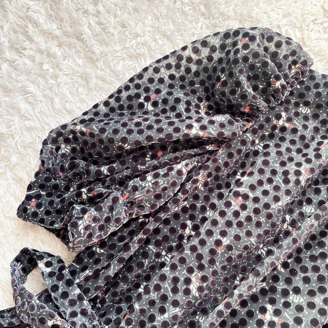 完売品 2025 CORCOVADO フラワーオパールパフスリーブドレス