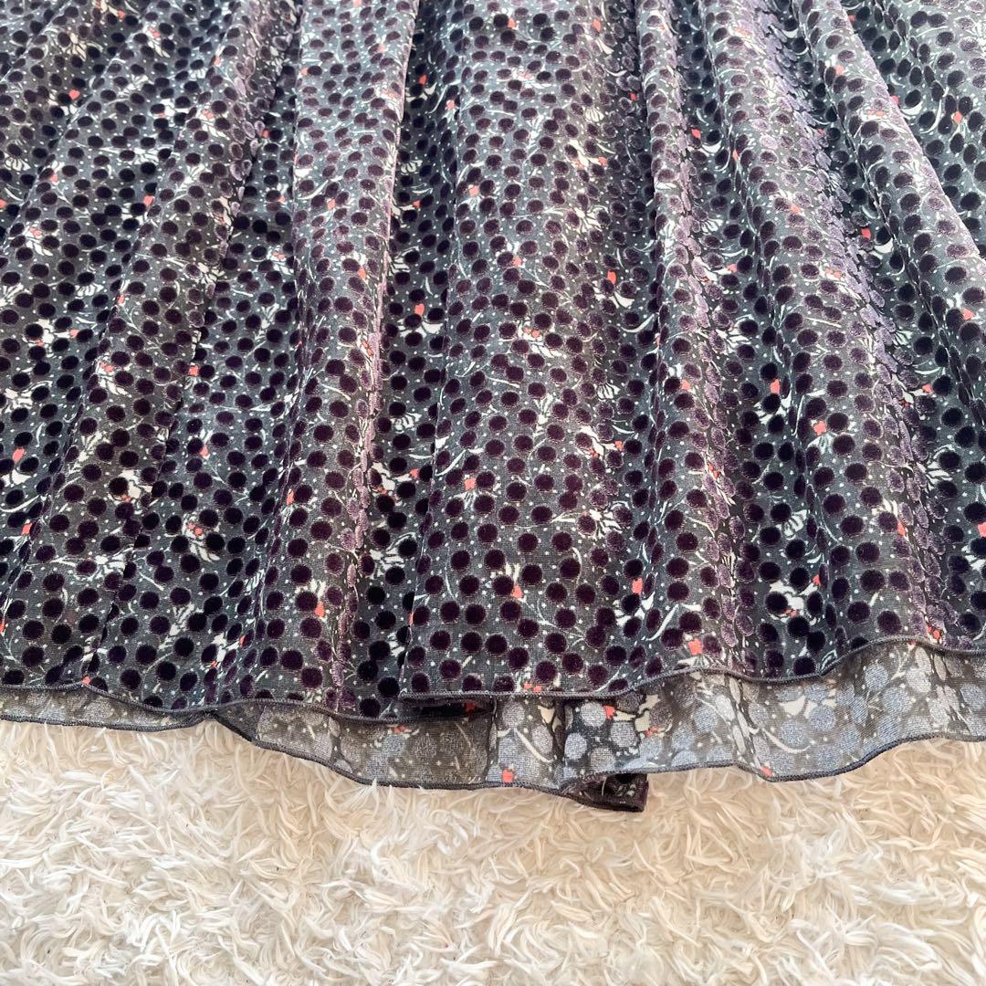 完売品 2025 CORCOVADO フラワーオパールパフスリーブドレス