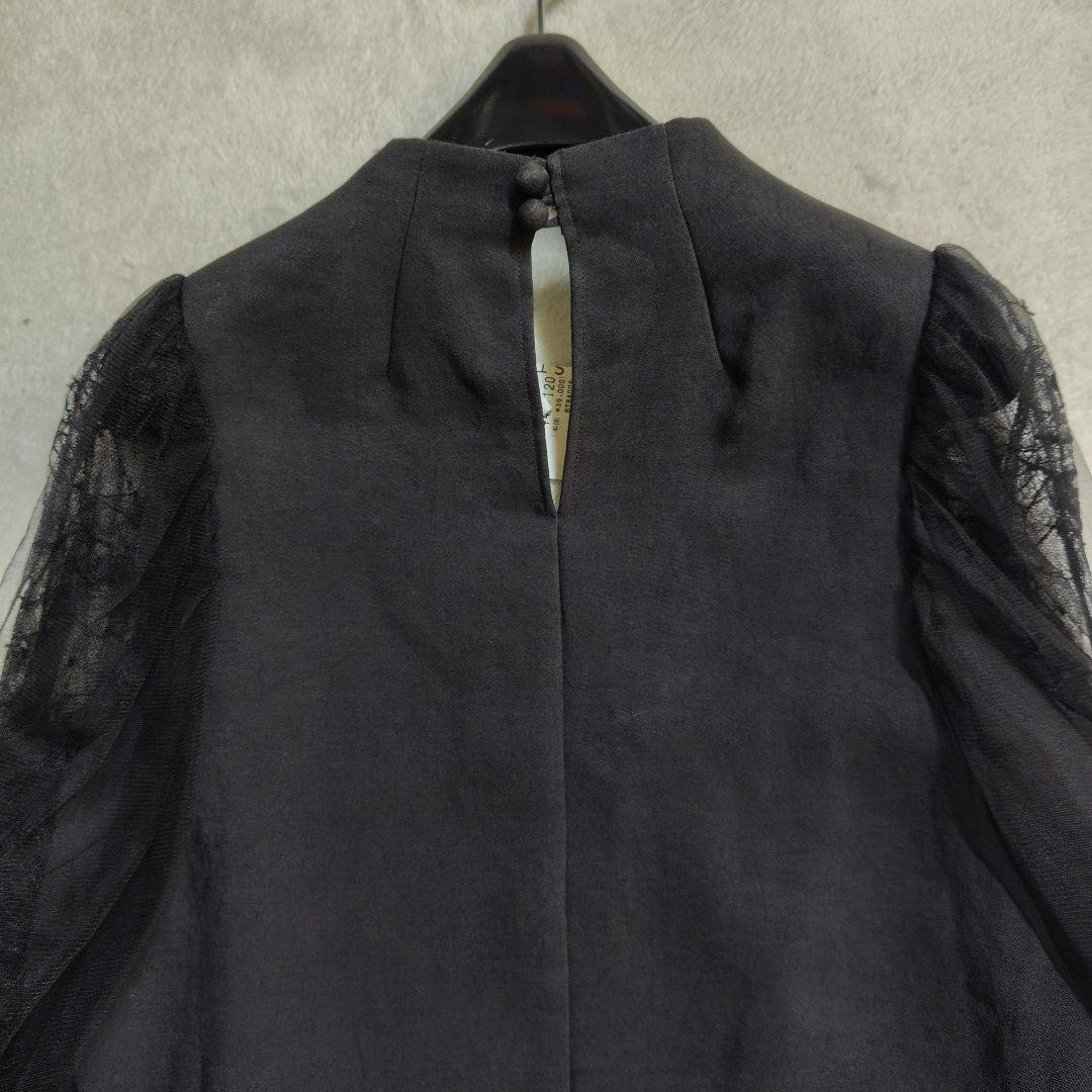 新品　定価4.2万　ステア レーススリーブワンピース ブラック　フォーマル　切替