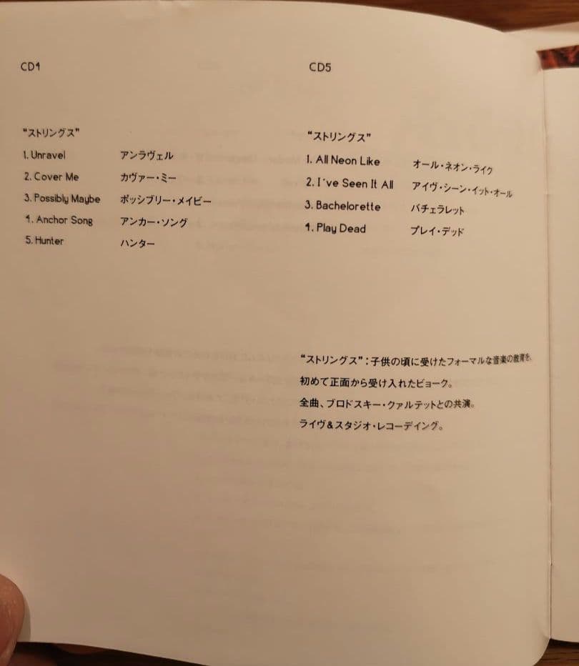 Björk Family Tree 6枚組CD