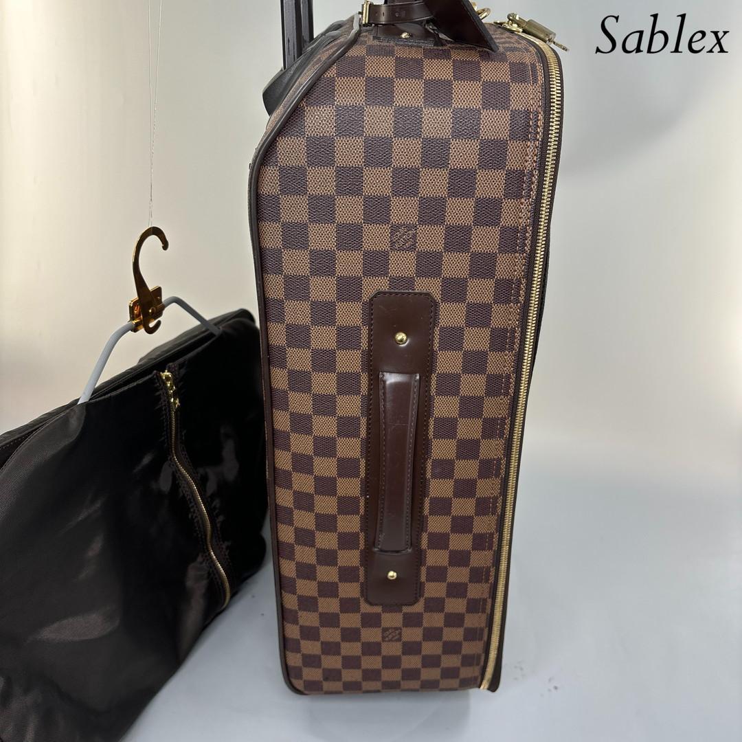 ■極美品■ルイヴィトン■ダミエ ペガス 55 N23294 レザー スーツケース