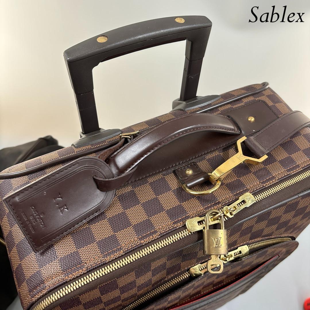 ■極美品■ルイヴィトン■ダミエ ペガス 55 N23294 レザー スーツケース