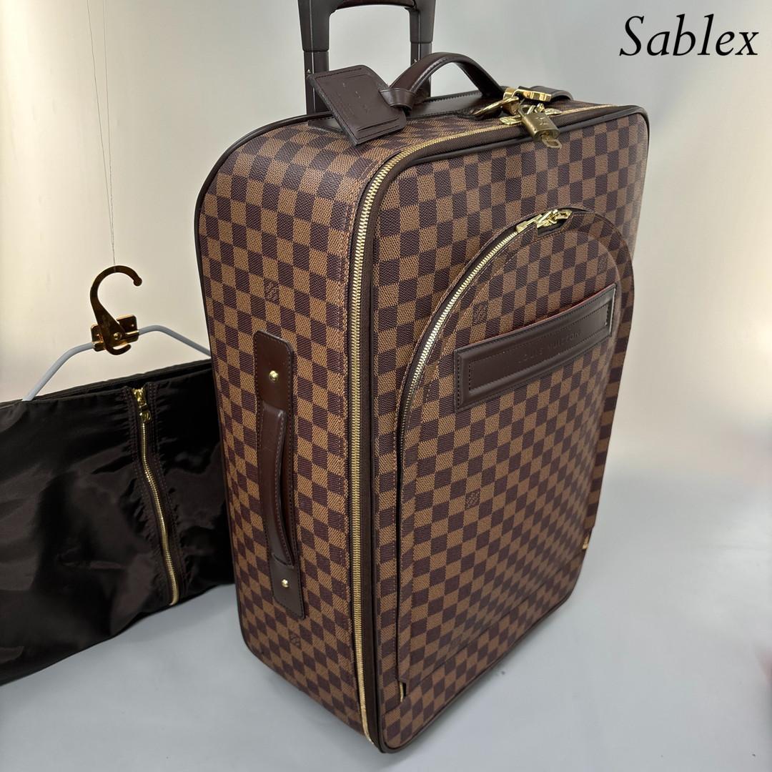 ■極美品■ルイヴィトン■ダミエ ペガス 55 N23294 レザー スーツケース