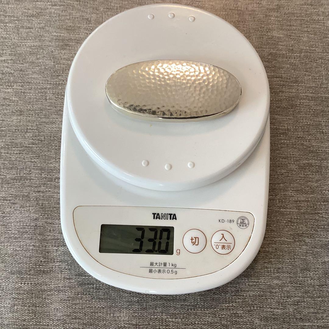 銀座　和光　純銀製　楊枝入れ　ピルケース