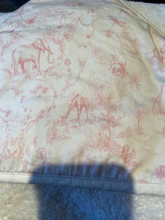 値下げ！baby Dior バスケープ　おくるみ