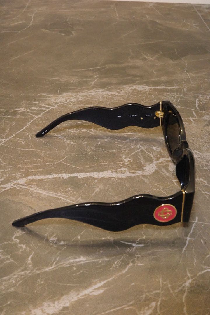 Casablanca WAVE サングラス セルフレーム ブラック