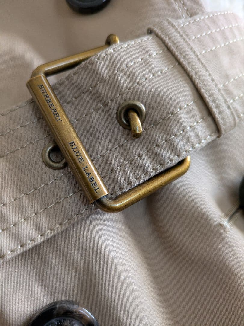 【美品✨】バーバリー2wayブルーレーベル　ライナー付　トレンチコート