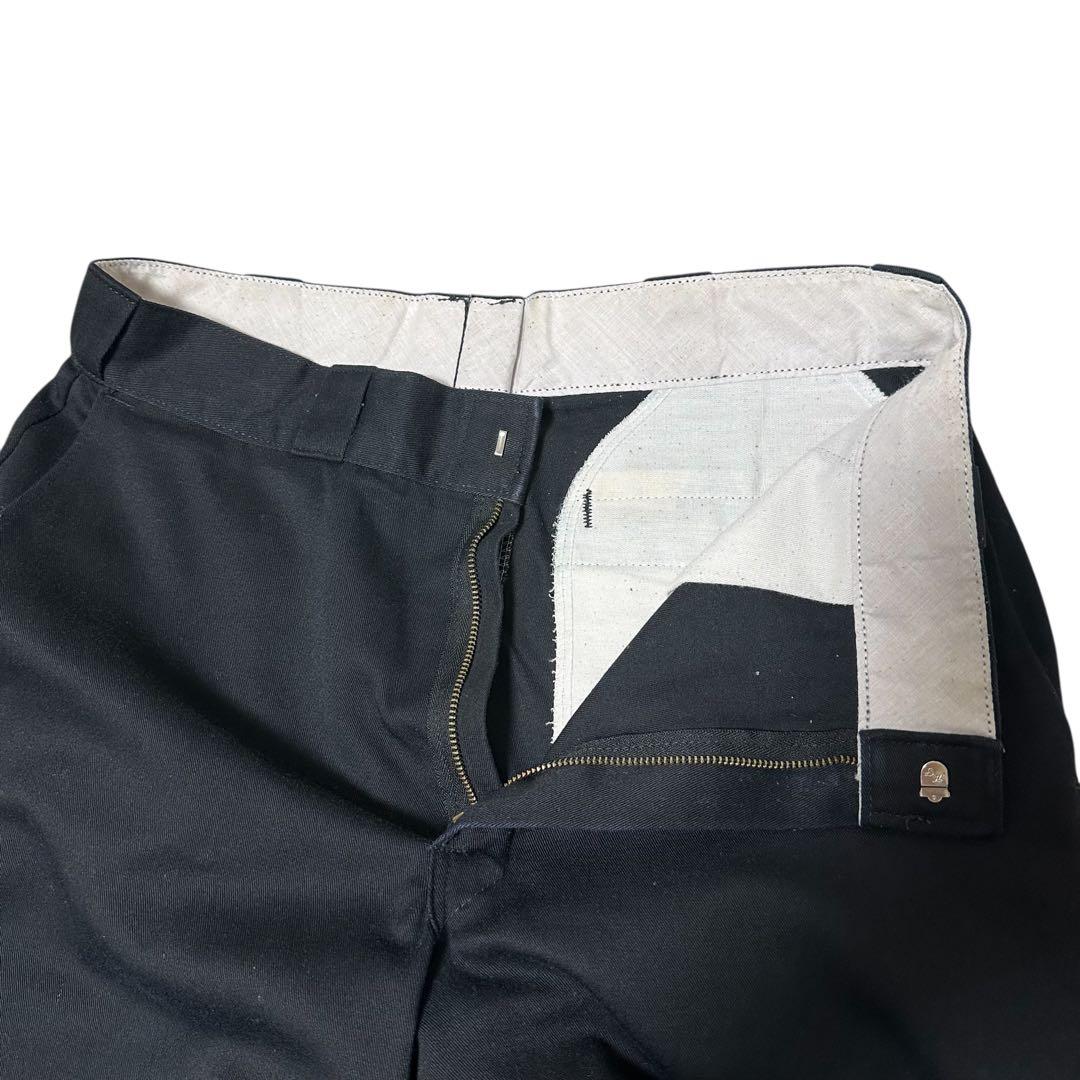 80s USA製 Dickies ディッキーズ TALON ダークネイビー 34