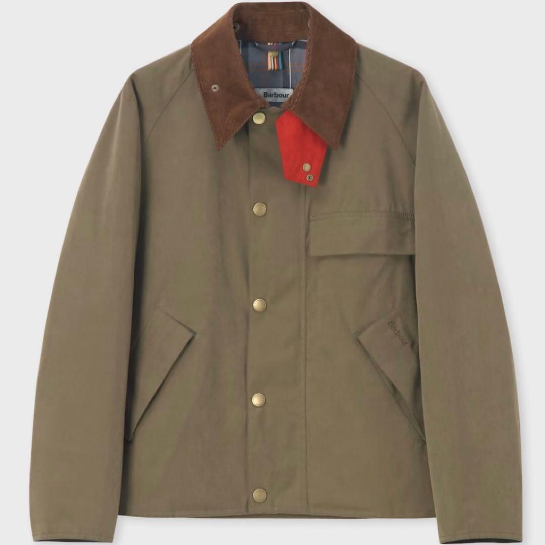 PaulSmith×Barbourトランスポート ピーチスキン 32 キャメル