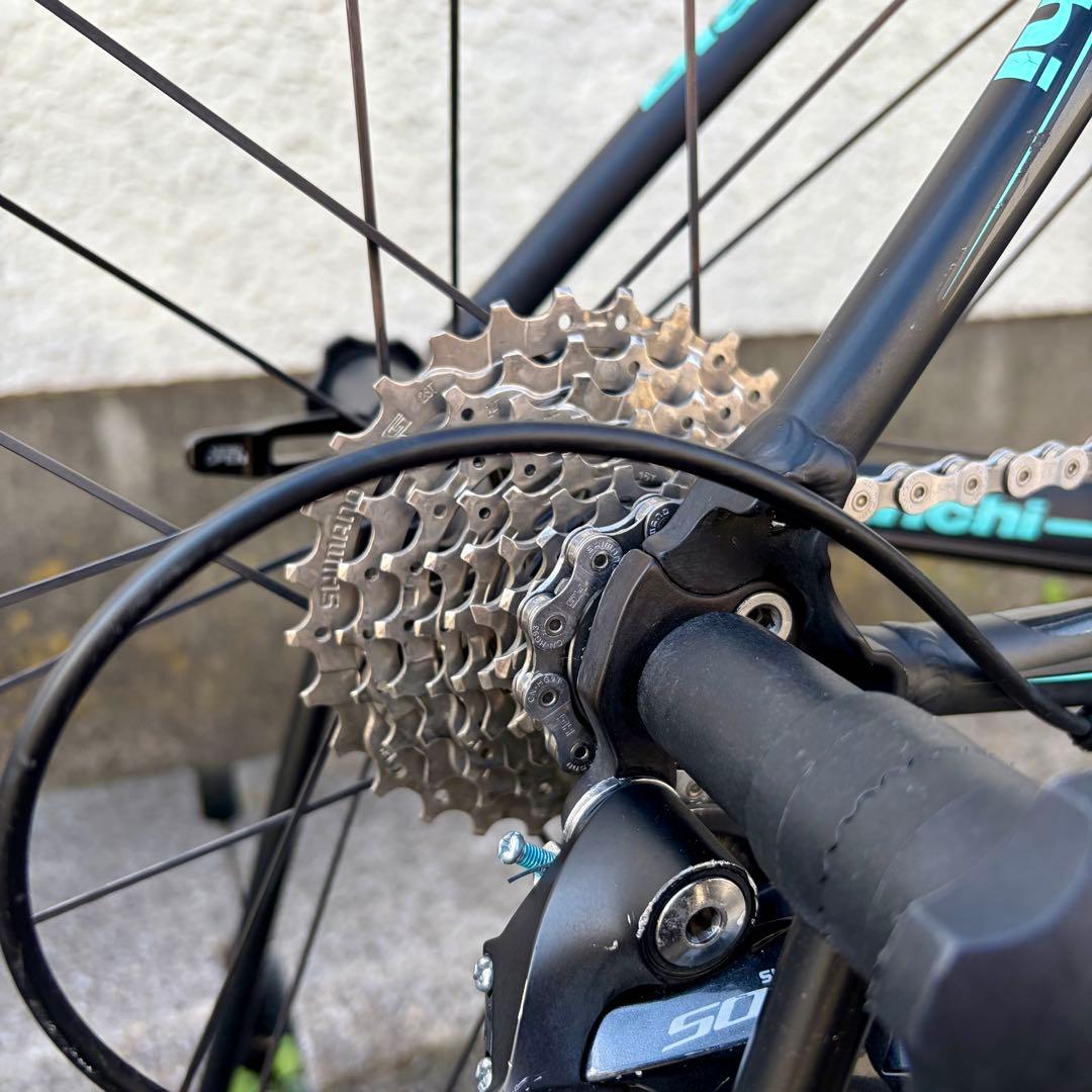 【総額20万相当】ビアンキ ロードバイク カスタム＆アクセ付【Bianchi】