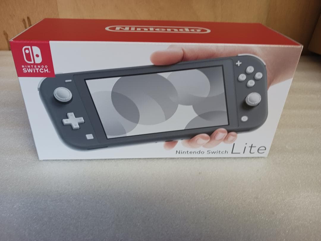 Nintendo Switch Lite グレー　新品
