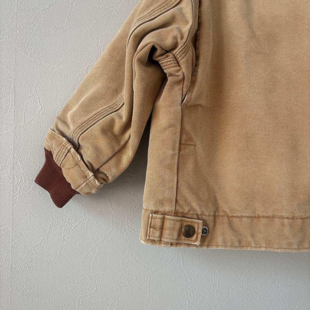 【カーハート】キッズ古着80s Carharttデトロイト ジャケット