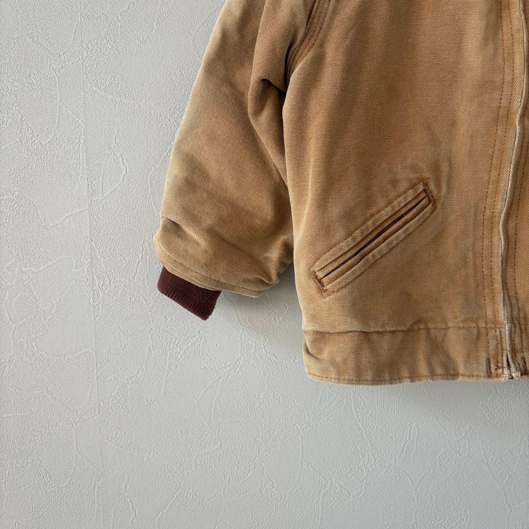 【カーハート】キッズ古着80s Carharttデトロイト ジャケット