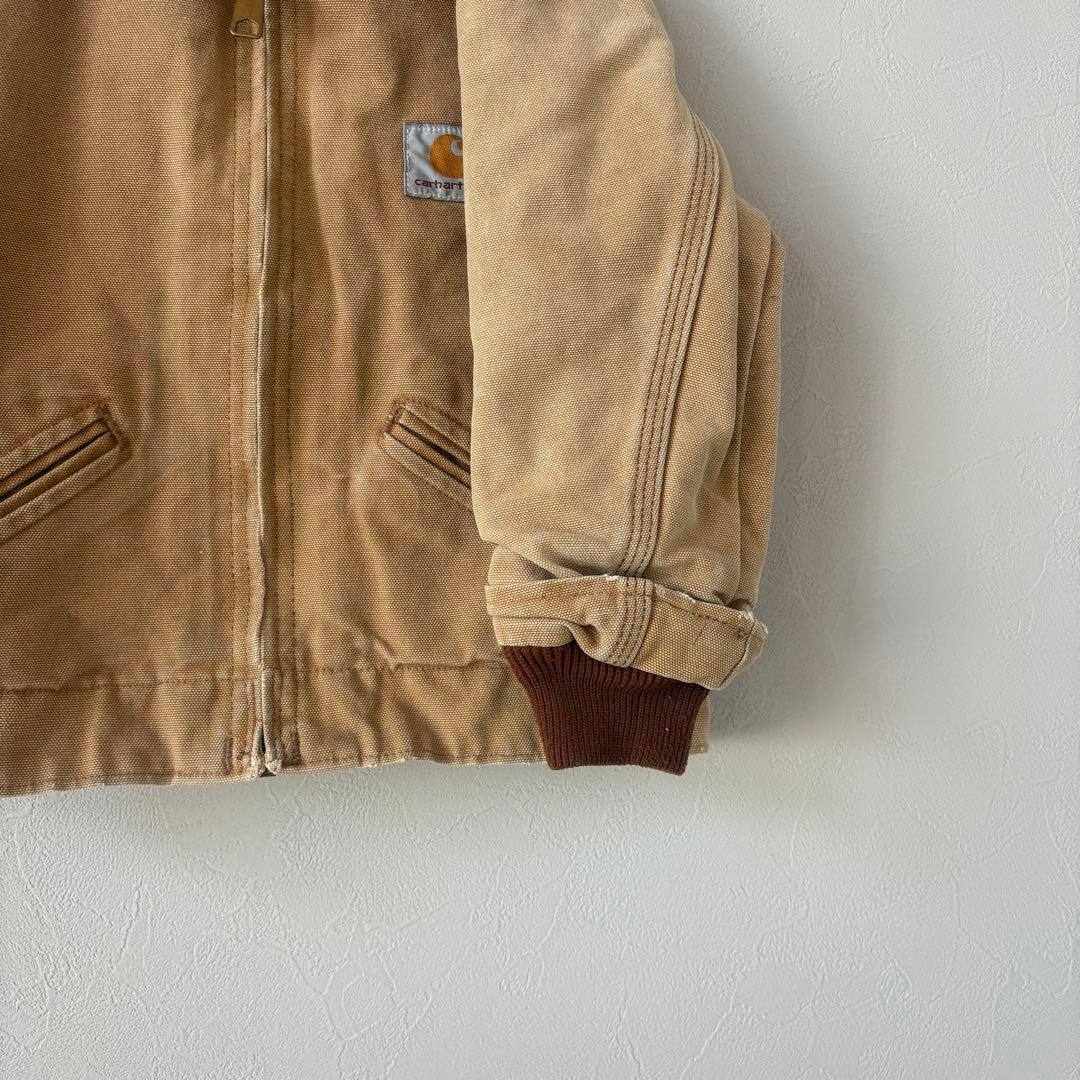 【カーハート】キッズ古着80s Carharttデトロイト ジャケット