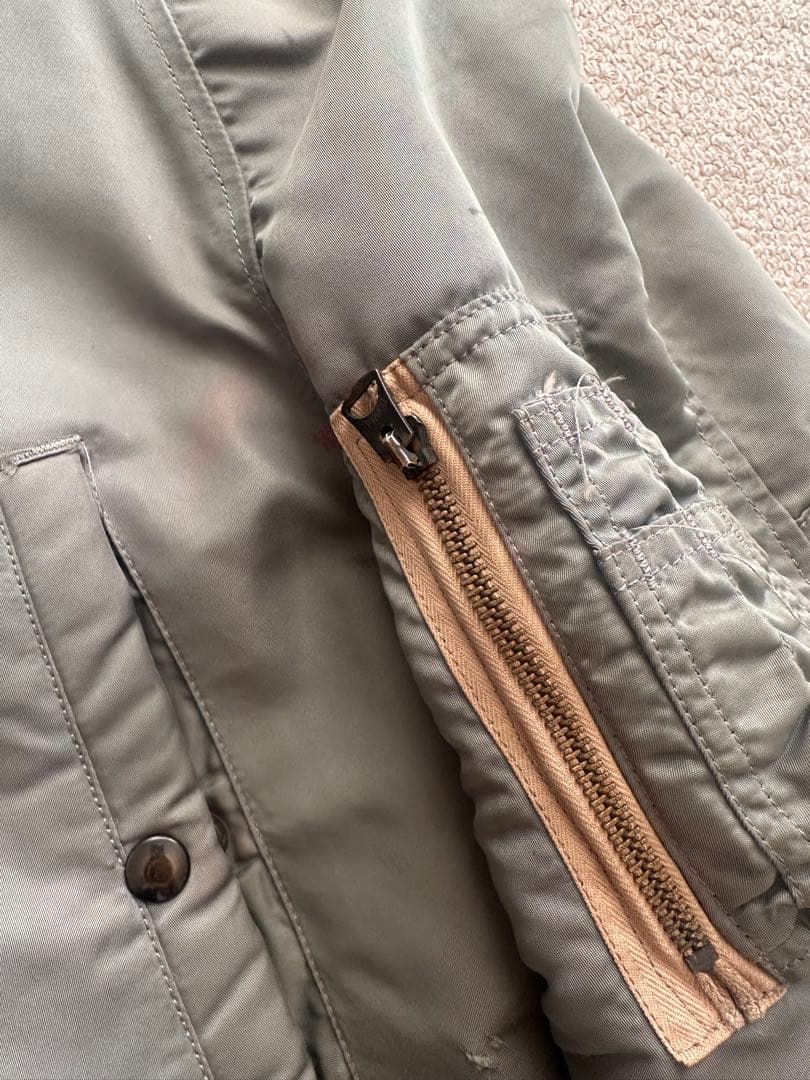 50s 黒タグ アルバートターナー N3B Small CROWNジッパー