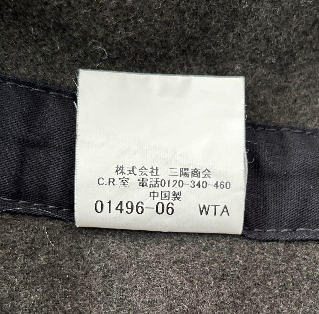 【みどり】訳あり BURBERRY バーバリー ロンドンピーコート メンズ