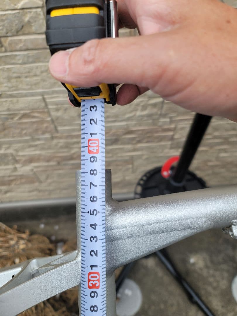 Mac Mahone マウンテンバイクフレーム シルバー　26インチ