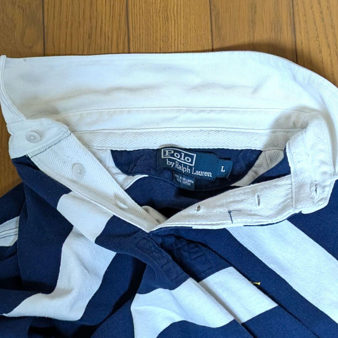 【Ralph Lauren/ラルフローレン】ラガーシャツ e054