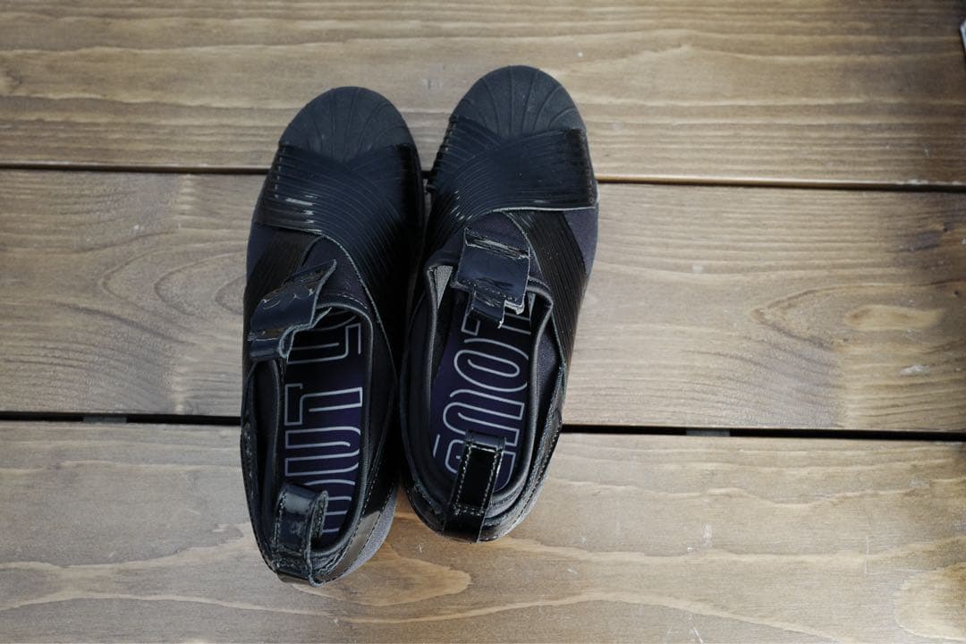 極美品 アディダス スーパースター スリッポン 24.0cm（BD8055）