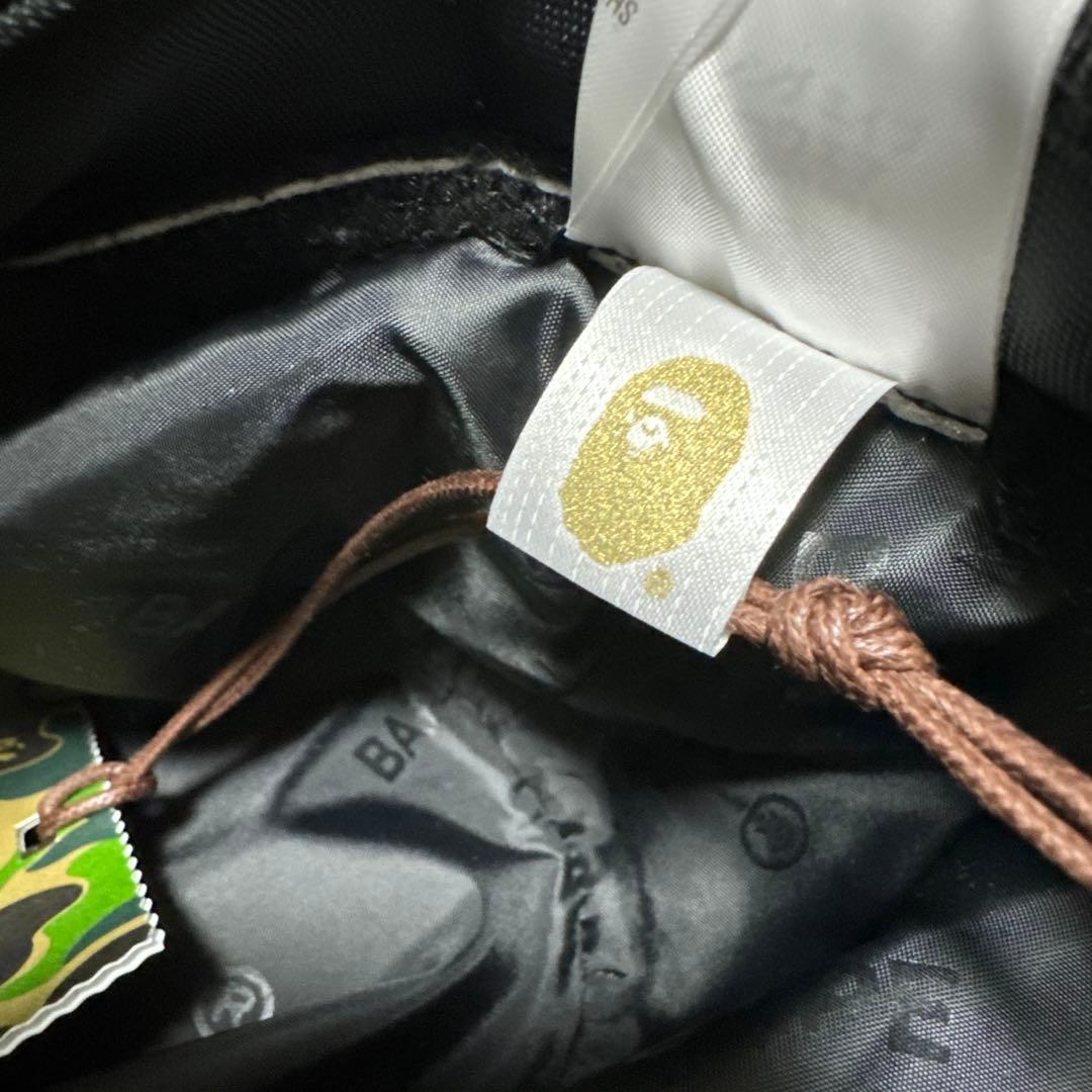 A BATHING APE 黒ファーハット