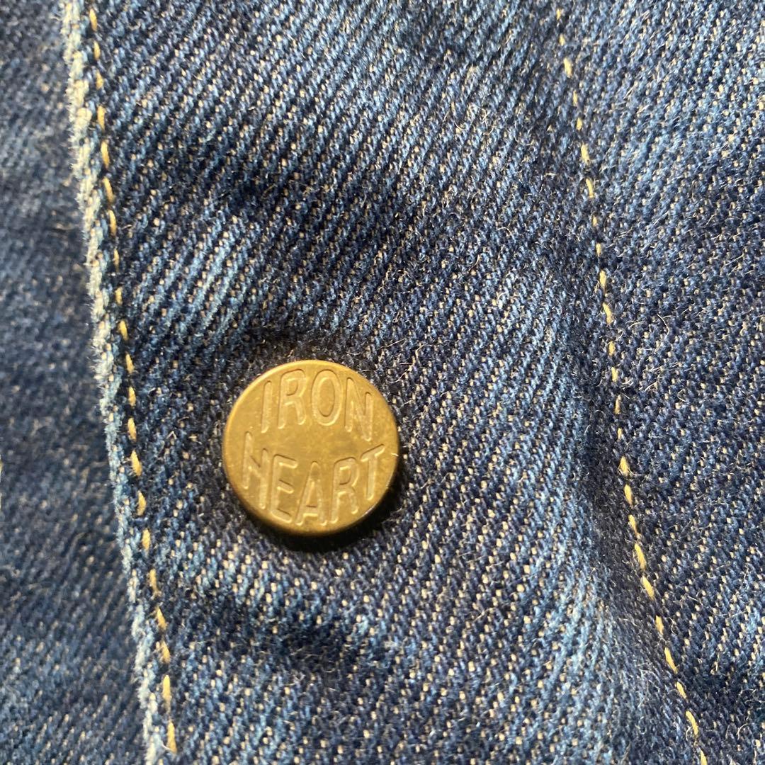IRON HEART 21ozデニム　ハンティングジャケット　レア品