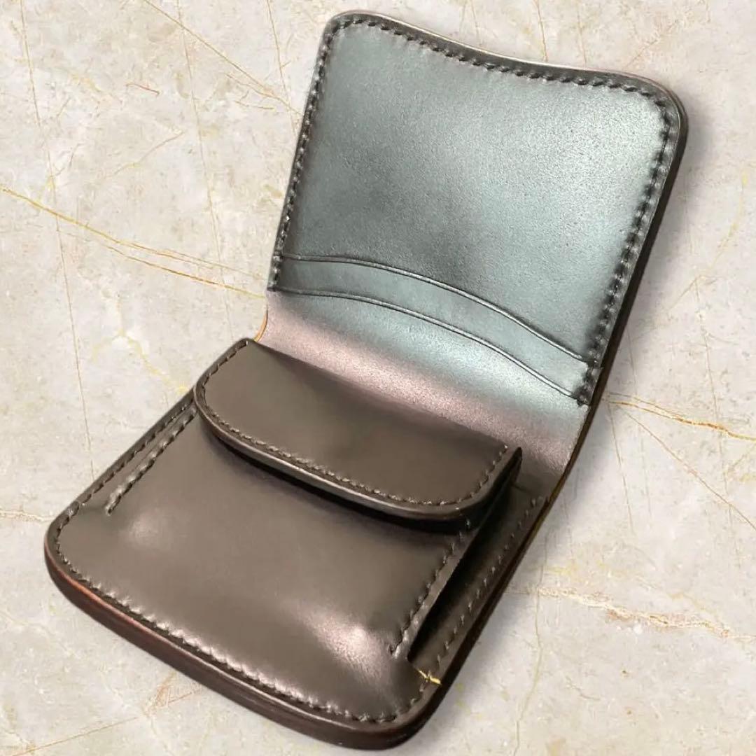 二つ折り財布　フルコードバン