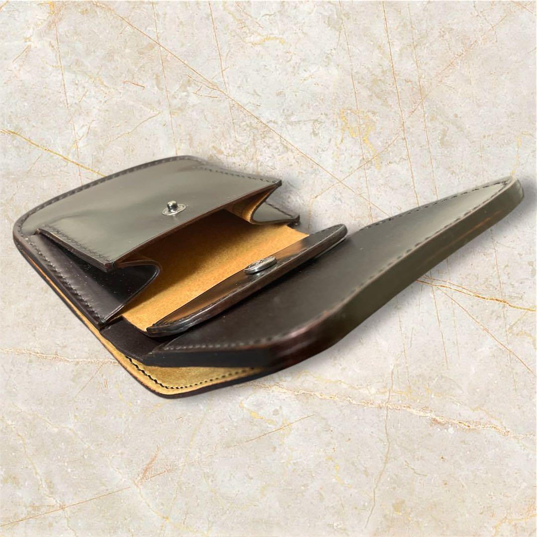 二つ折り財布　フルコードバン