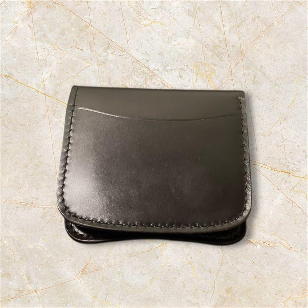 二つ折り財布　フルコードバン