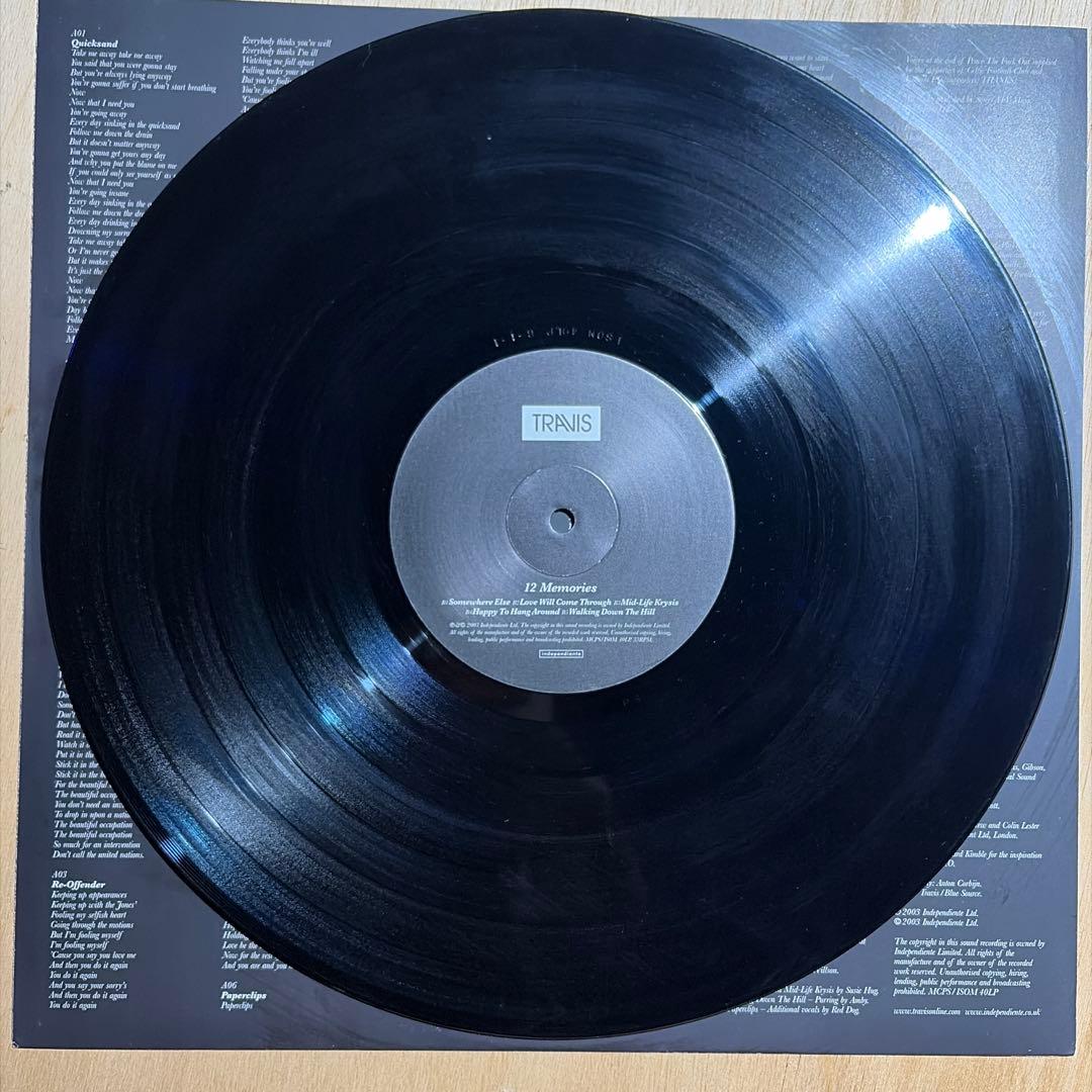 洋楽 Travis - 12 Memories