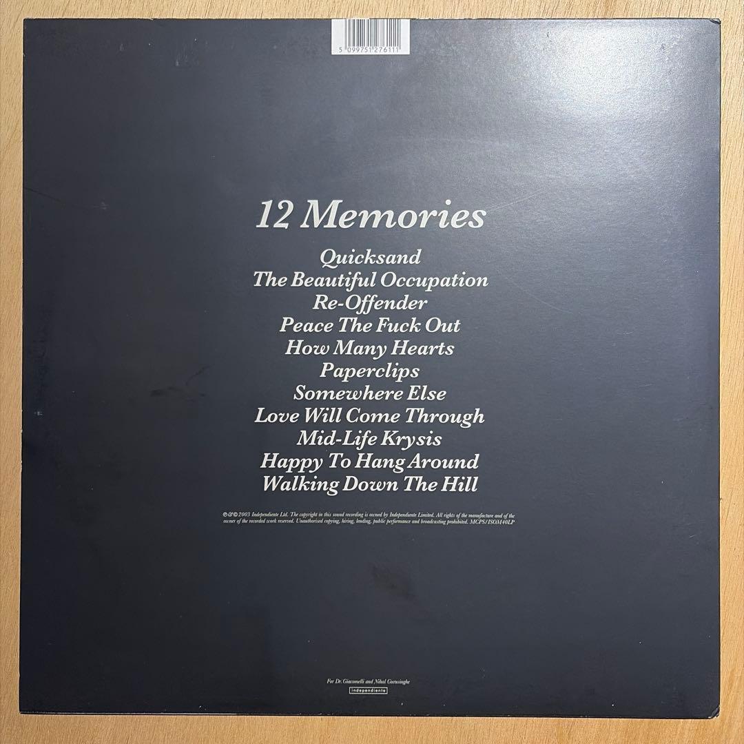 洋楽 Travis - 12 Memories